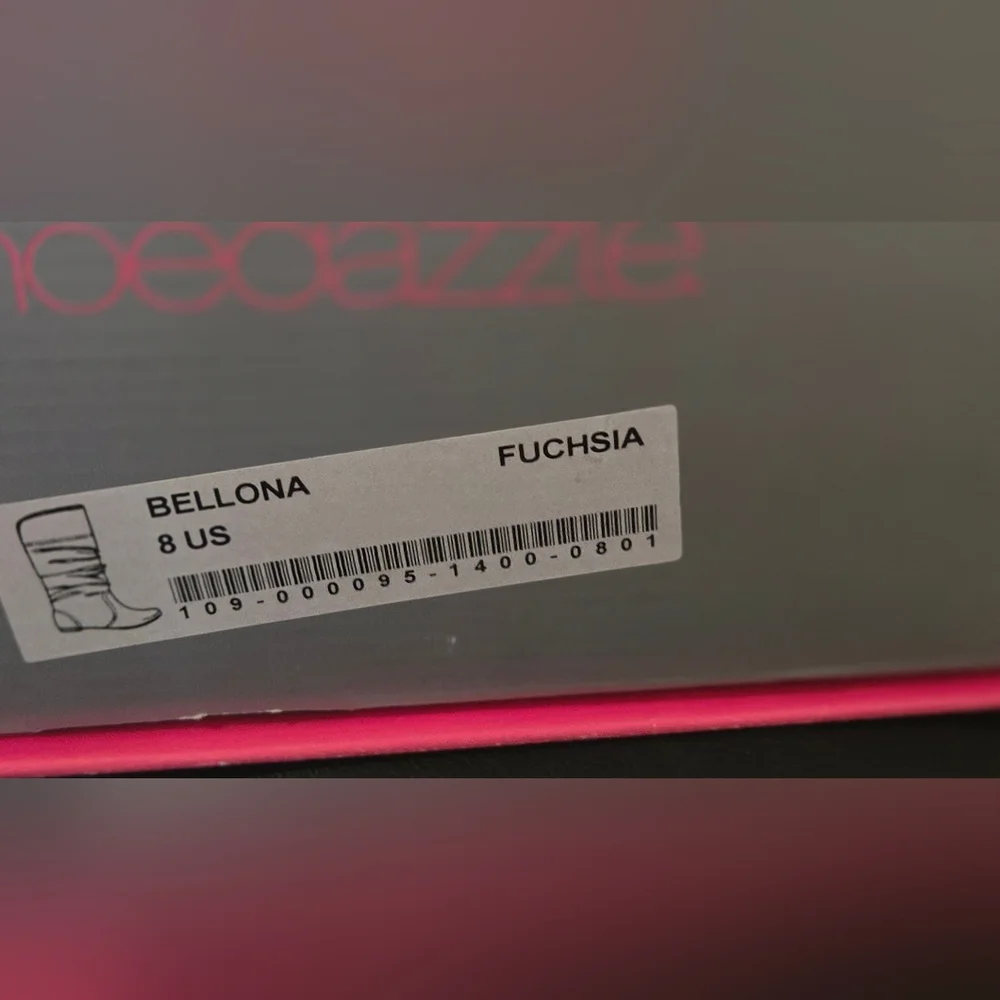 HOST PICK 🎉🎊 Shoe Dazzle NIB women's Pink Suede Boots sz8 - Picture 9 of 12